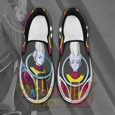 Whis Slip-On Shoes Dragon Ball Custom Anime Pn11 Men / Us6 Slip-On