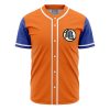 Goku Dragon Ball Z AOP Baseball Jersey FRONT Mockup 1 - Dragon Ball Z Mall
