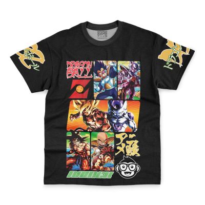 frieza Streetwear T Shirt Front wrinkly - Dragon Ball Z Mall