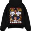 DBGAVT A.black hoodie flat back design - Dragon Ball Z Mall