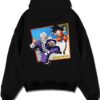 DBGKGH A.black hoodie flat back design - Dragon Ball Z Mall