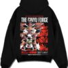 GINYUC A.black hoodie flat back design - Dragon Ball Z Mall