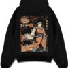 GOKBDM A.black hoodie flat back design - Dragon Ball Z Mall